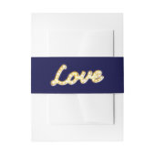 Marquee Lights Belly Band Uitnodigingen Wikkel (Voorkant Voorbeeld)