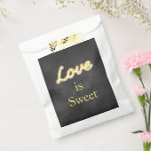  marquee lights Favor Bag - chalkboard Bedankzakje (Gezegeld)
