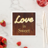 Marquee Lights Love is Sweet-Barn board Servet (Insitu)