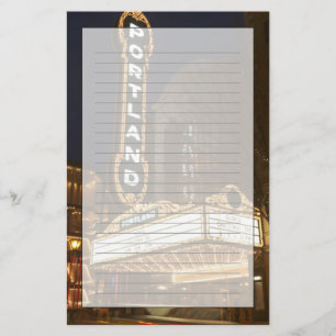 Marquee van het Arlene Schnitzer auditorium Briefpapier