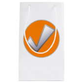 Marquer le bouton "Bon" Sac cadeau (Devant)