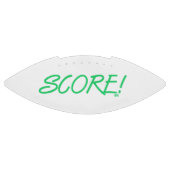 Marquer un ballon de football vert et blanc (Panneau)