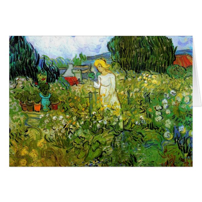 Marquerite Gachet dans le jardin, Vincent van Gogh (Devant horizontal)
