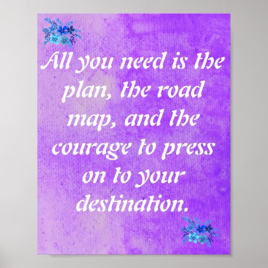 Marques à skis | Créez votre propre affiche de mot (Devant)