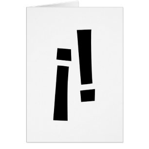 Marques d'exclamation