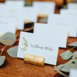 Marques place Mariage thème Eucalyptus, Champêtre Kaart