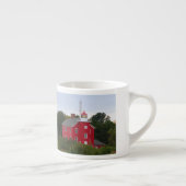 Marquette Harbor Lighthouse history espresso mok (Rechts)