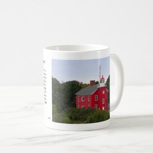 Marquette Harbour Lighthouse mok (Voorkant rechts)