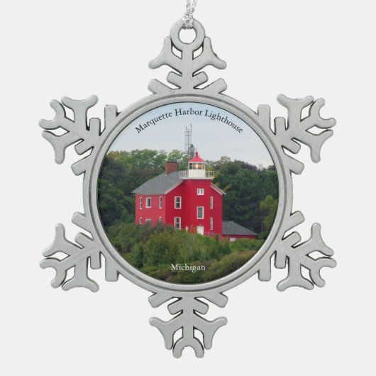 Marquette Harbour Lighthouse ornament (Voorkant)