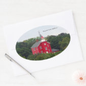 Marquette Harbour Lighthouse sticker (Envelop)