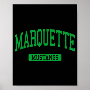 Marquette middelbare school hs chesterfield mo var poster