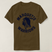 Marquette Warriors Marine TShirt (Design devant)