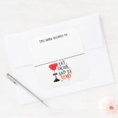 Marqueur autocollant pour boissons Nom Sorcière Fê (Enveloppe)