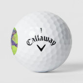 marqueur de balle de golf de chat bleu (Logo)