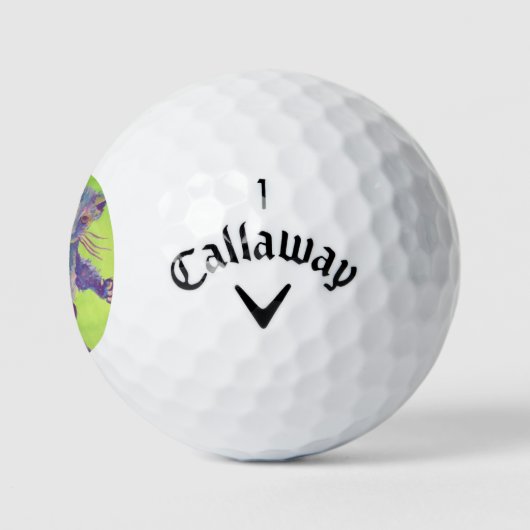 marqueur de balle de golf de chat bleu (Logo)