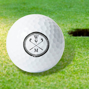 Marqueur de balle de golf monogramme personnalisé