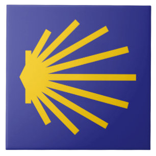 Marqueur de carreaux Camino Shell, Camino de Santi