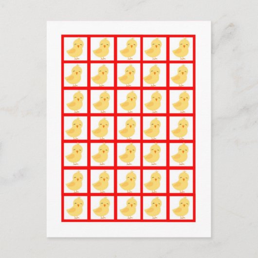 Marqueurs de cartes de bingo Animaux de ferme de l (Devant)