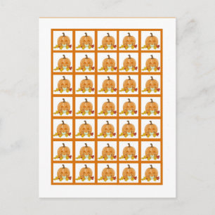 Marqueurs de cartes de bingo Automne Citrouille Ba