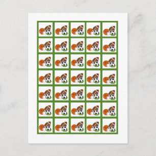 Marqueurs de cartes de bingo Vert étoile