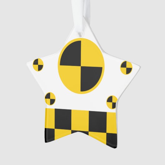 Marqueurs de test de crash dynamique (devant)