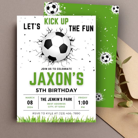 ⚽ Marquez un but avec notre carte d'anniversaire d