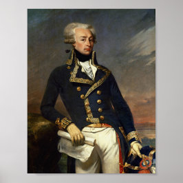 Marquis de Lafayette Painting Poster