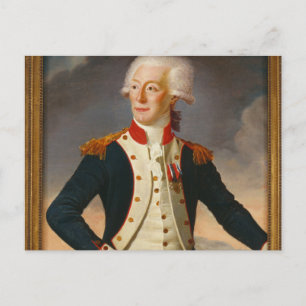Marquis De Lafayette Portret Briefkaart