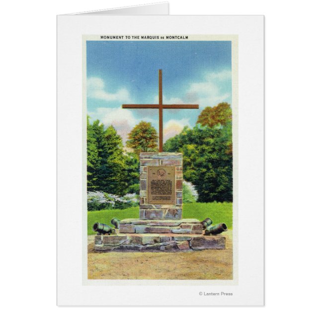 Marquis de Montrustig Monument Scene (Voorkant)