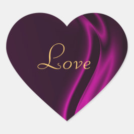 Marquis Roze Hart Liefde Sticker