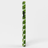 Marquise de coque iphone en pierre verte (Dos/Droite)