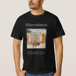Marrakech Bab Agnaou Marokko T-shirt