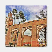Marrakech fridge magnet magneet (Voorkant)