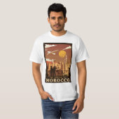 Marrakech Het Koninkrijk Marokko T-shirt (Voorkant volledig)