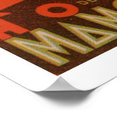 Marrakech Hotel de la Mamounia Poster (Hoek)