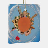 marrakech - klein marokko - reistoeristenplan keramisch ornament (Rechts)