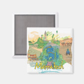 Marrakech Magneet (Voorkant / Achterkant)