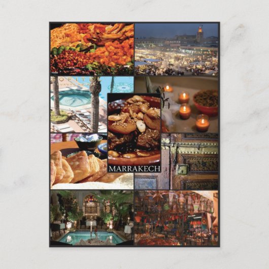 Marrakech - Maroc - Carte postale Briefkaart (Voorkant)