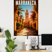 🌺 Marrakech Maroc Décoration d'intérieur de ville (Bureau à domicile)