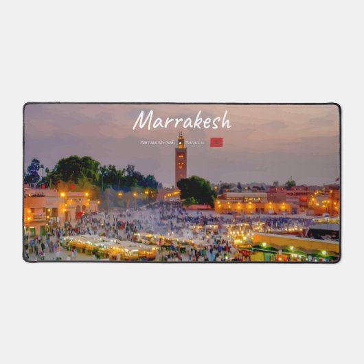 Marrakech, Maroc - Place Jemaa el Fnaa (Recto)