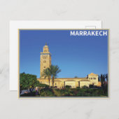 Marrakech - Marokko Briefkaart (Voorkant / Achterkant)