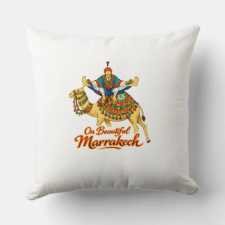 Marrakech Marokko Design Kleurrijk Reis Kunst Kussen