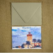 Marrakech Marokko Moskee Reizen Briefkaart