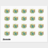 Marrakech Ronde Sticker (Vel)