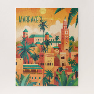 Marrakech Travel Legpuzzel