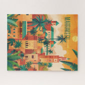 Marrakech Travel Legpuzzel (Horizontaal)