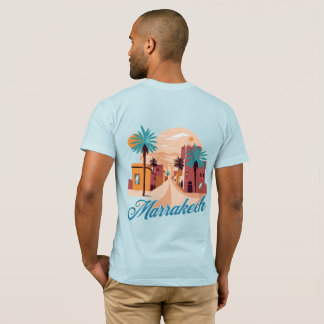Marrakech vibe - pastelkleuren t-shirt