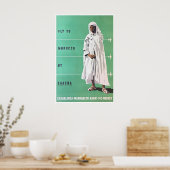 Marrakesh Art Morocco Travel Poster Casablanca (Cuisine)