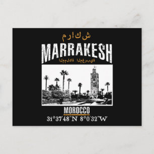Marrakesh Briefkaart