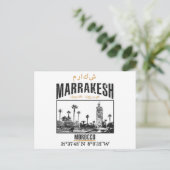 Marrakesh Briefkaart (Staand voorkant)